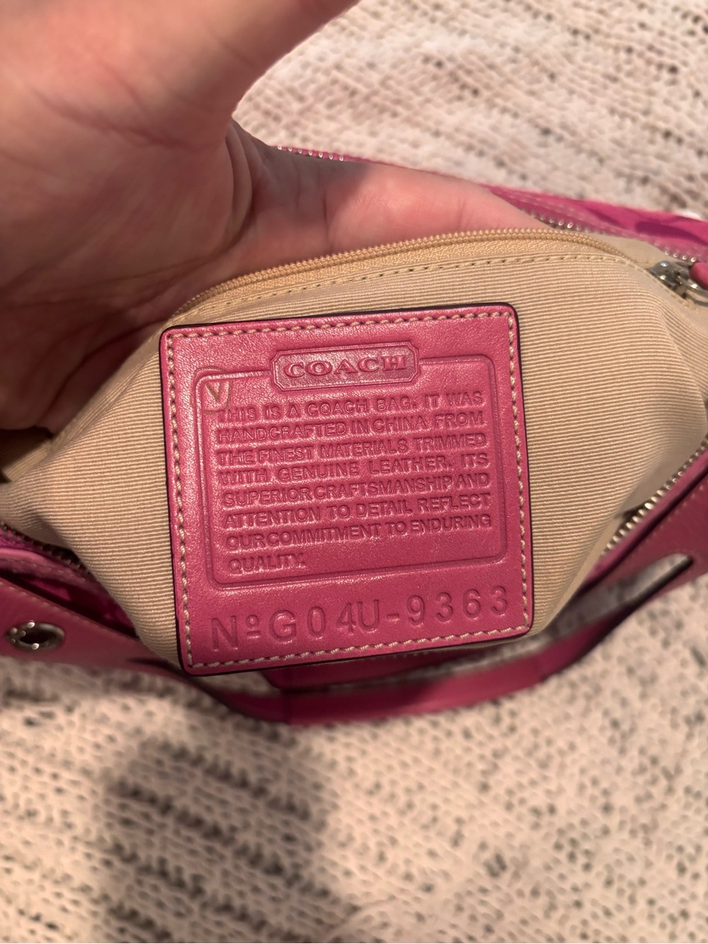 Coach Vintage east west bag - Picture 3 of 8